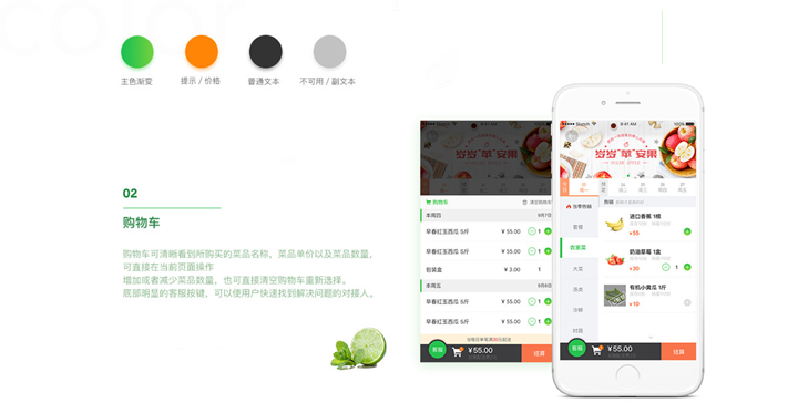 购物车功能
